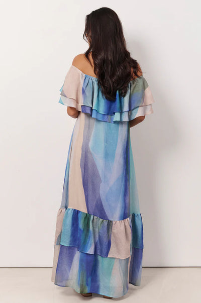 Kalani Frill Maxi Dress
