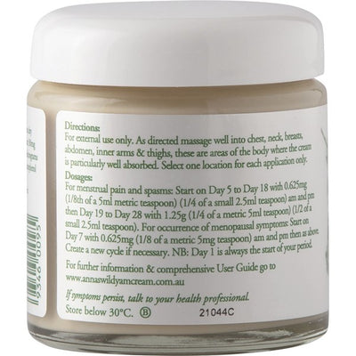 Wild Yam Cream Menstrual & Menopausal