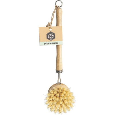 Dish Brush Bamboo Handle Sisal Bristles