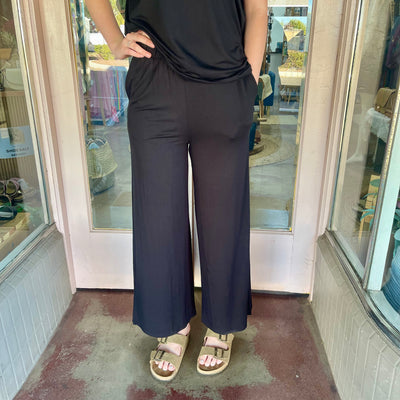 Bamboo Wide Leg Pants