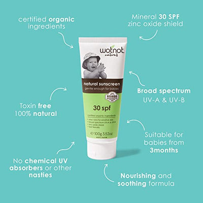 Wotnot Natural Sunscreen SPF 30