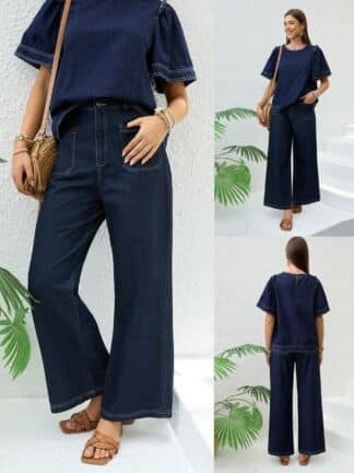 Soft Wide Leg Jeans