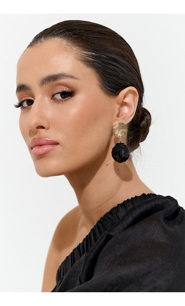 Adorne Sequin Ball Event Earrings