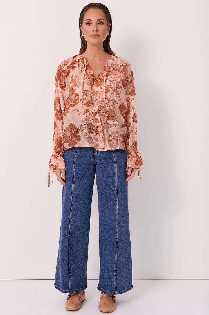 Freya Floral Top