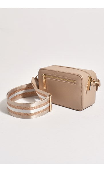 Adorne Nude Ivy Crossbody Bag