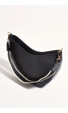 Adorne Black Aurelia Saddle Hangbag