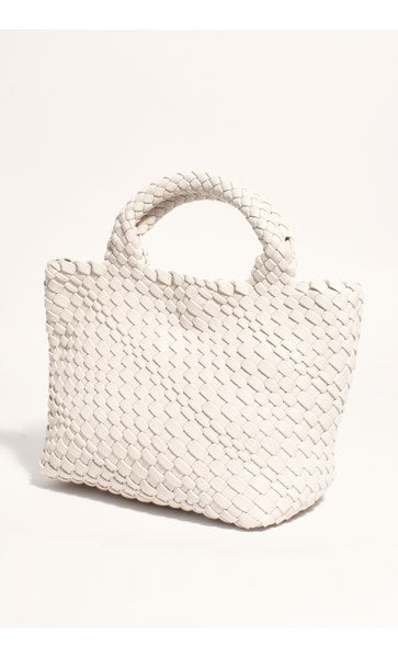 Adorne Eleanor Woven Tote Bag