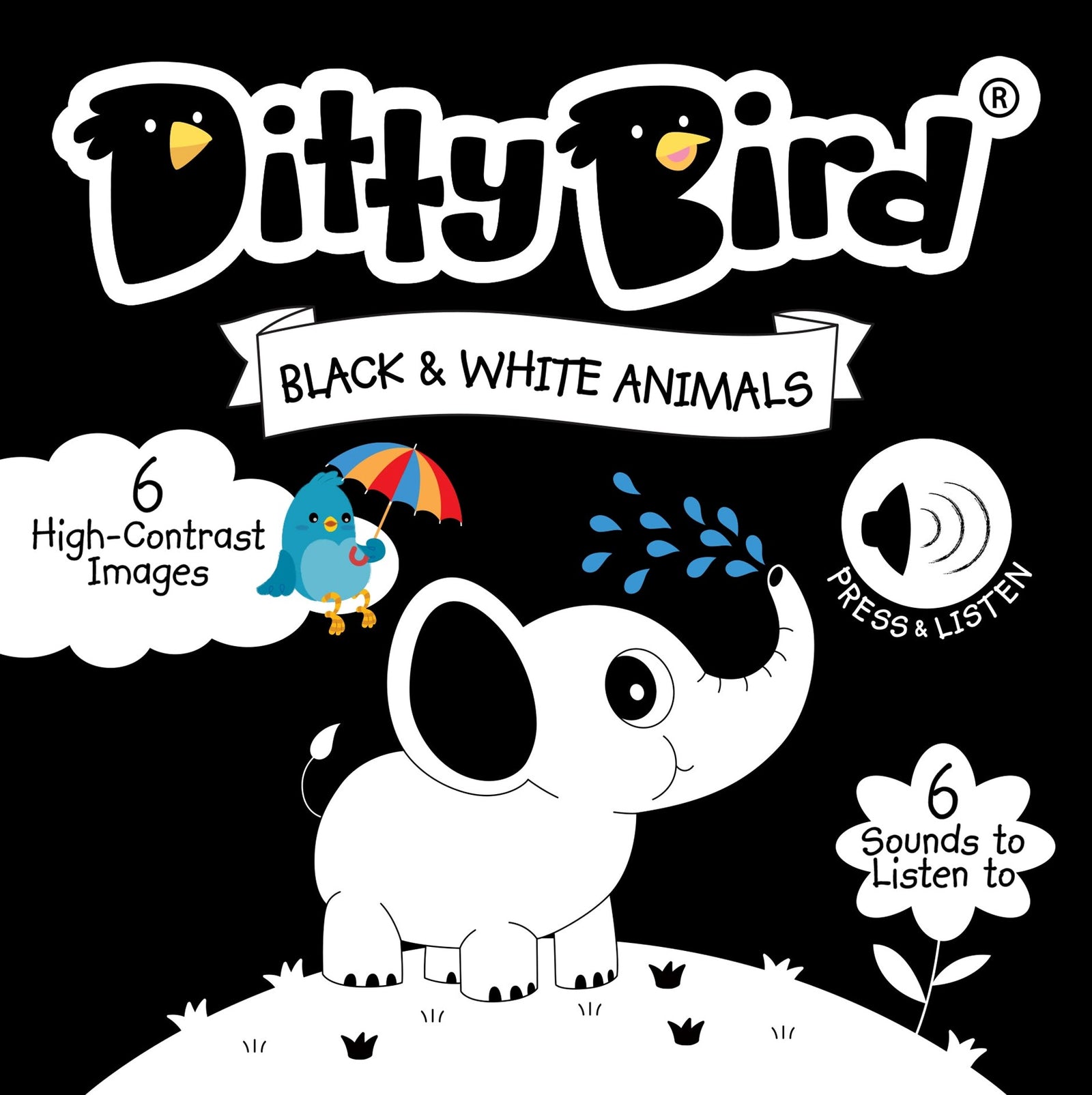 Black & White Animals Songs Book