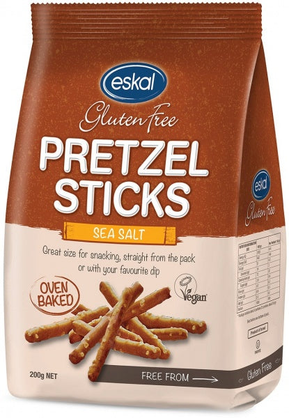 Eskal Pretzel Sticks Sea Salt G/F Vegan