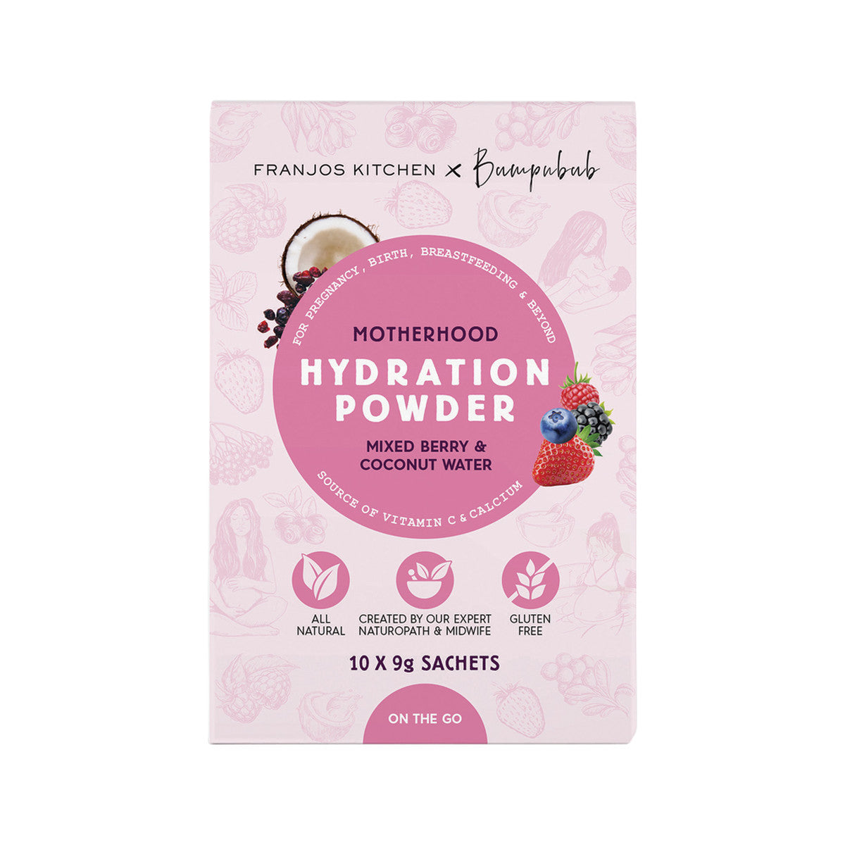 Franjos Hydration Powder Mixed Berry