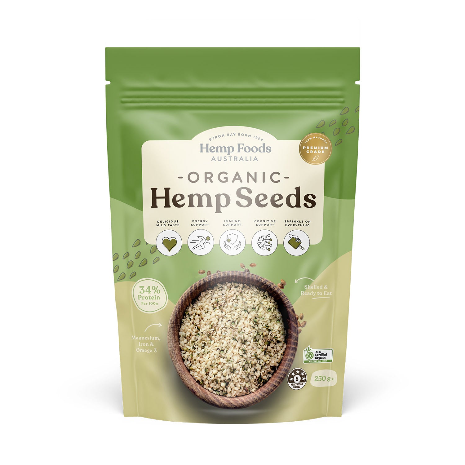 Organic Hemp Seeds Hulled