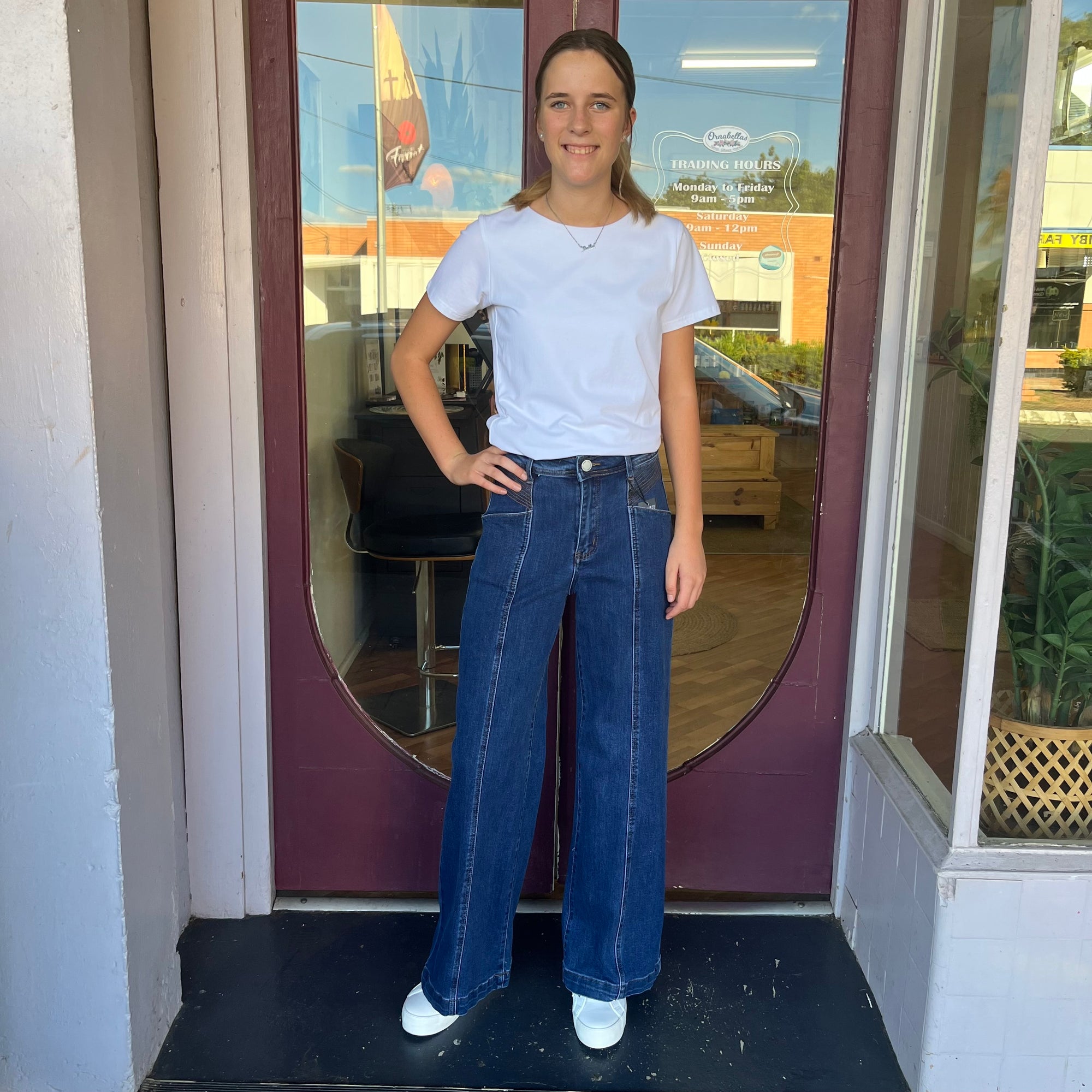 Jeans Country Style Clothing Stores Country Denim Stitching Detail