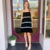 Miracle Black Ric Rac Dress