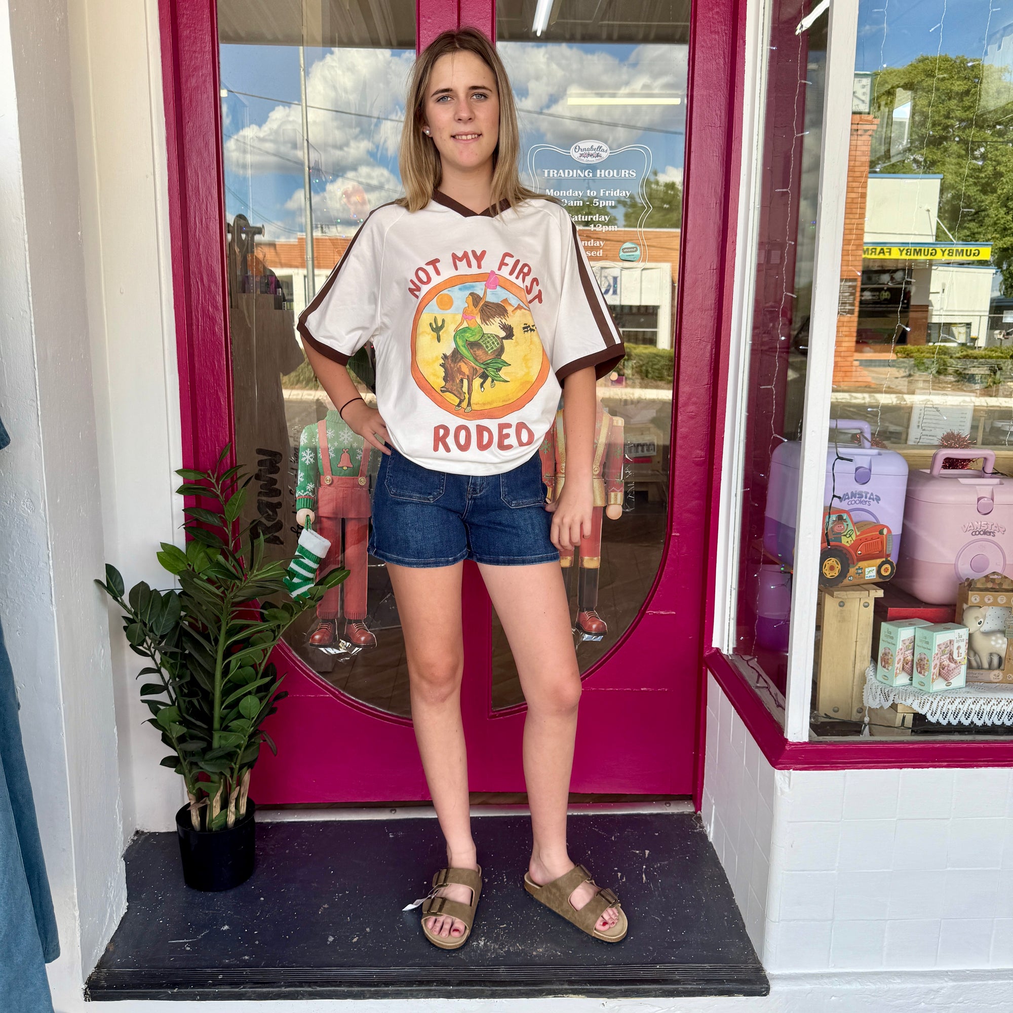 By Frankie Not My First Rodeo Tee