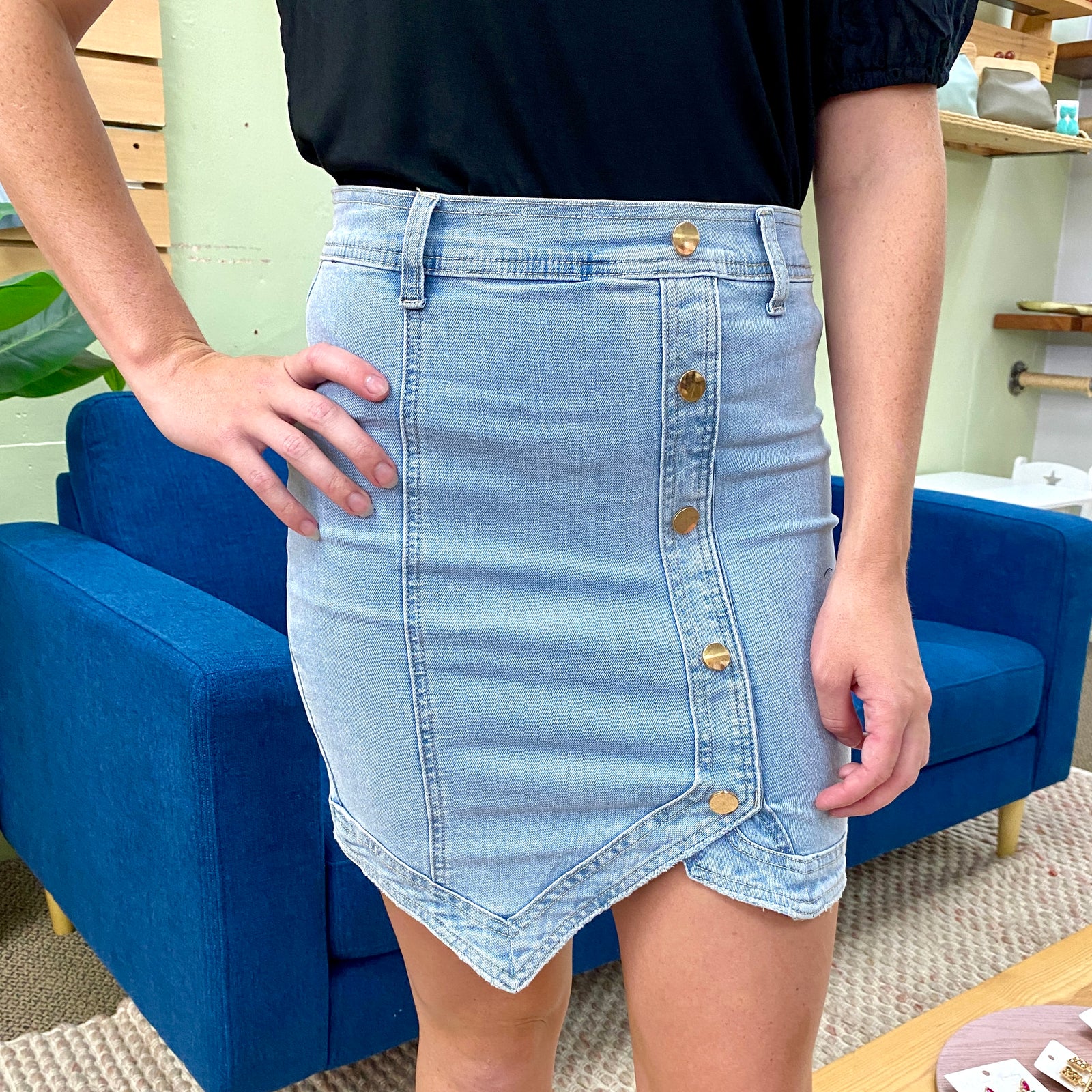 Denim Skirt