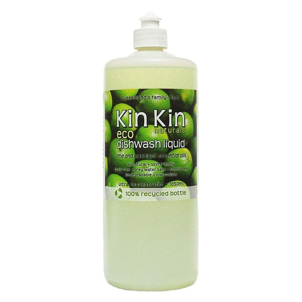 Kin Kin Dishwash Liquid Lime Eucalyptus