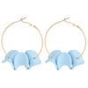 Madden Petal Hoop Earrings