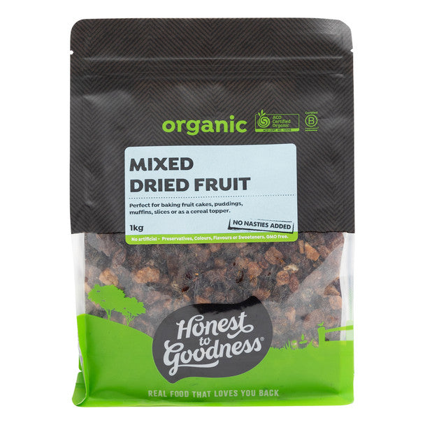 Organic Mixed Dried Fruit