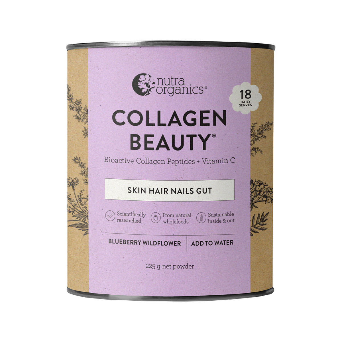 Collagen Beauty  Blueberry Wildflower