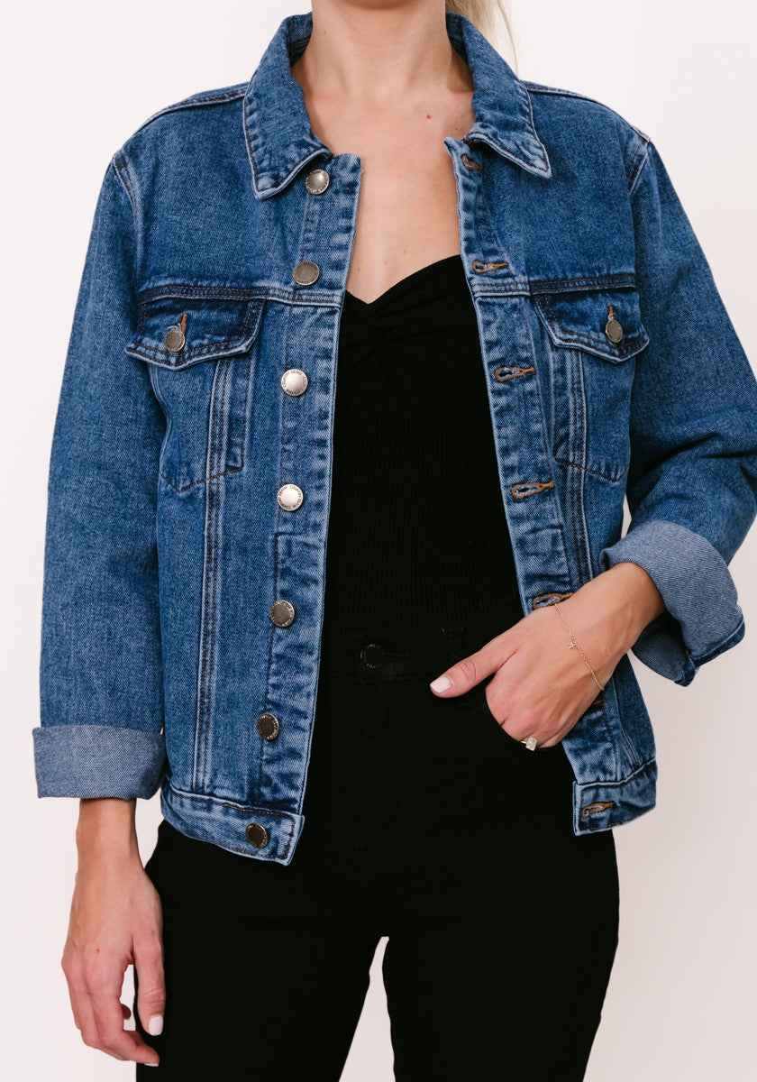 Country Denim Oversized Jacket