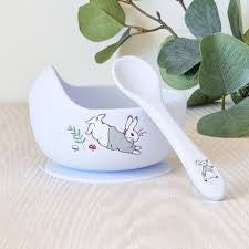 Peter Rabbit Duck Egg Bowl & Spoon