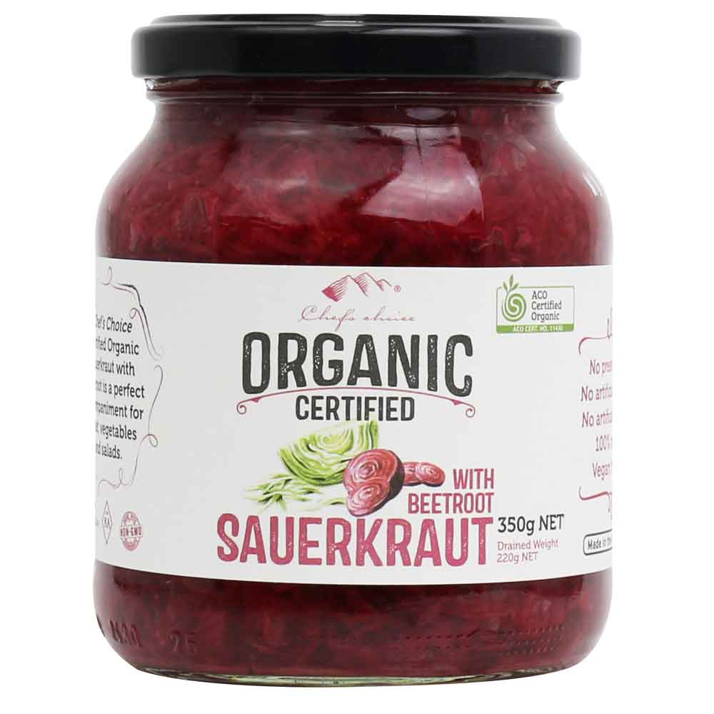 Organic Beetroot Sauerkraut