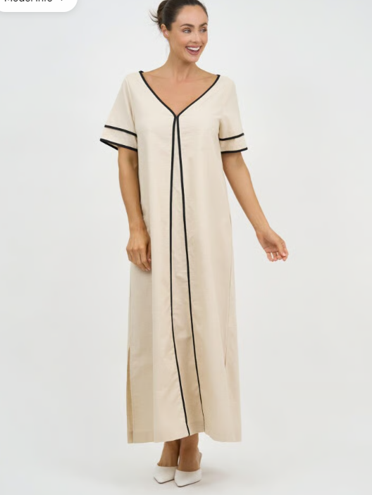 Juniper Contrast Maxi Dress