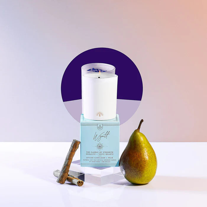 Mini Candle Of Strength Wyatt