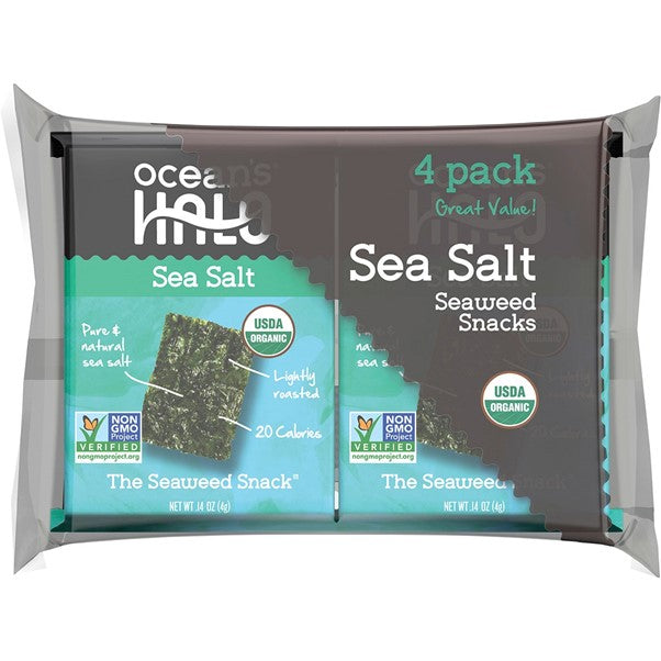 Ocean's Halo Seaweed Snack Sea Salt