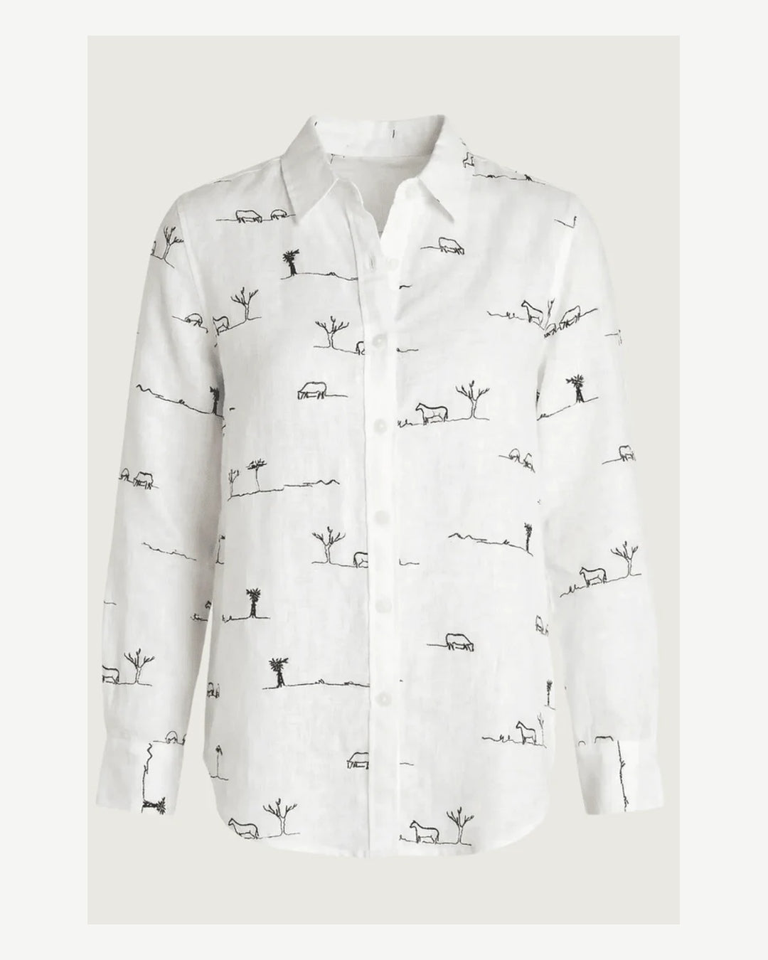 Rural Outback Linen Shirt