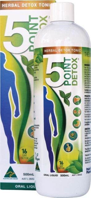 5 Point Detox Herbal Tonic