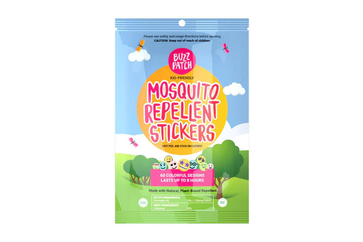 BuzzPatch Organic Mosquito Repellent Stickers