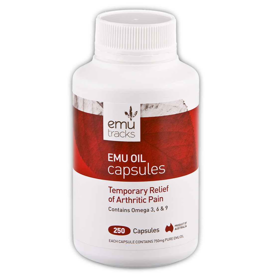 Emu Oil Capsules 250 Caps