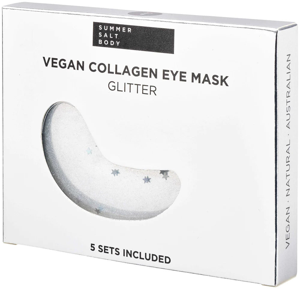Vegan Collagen Glitter Eye Mask Sets