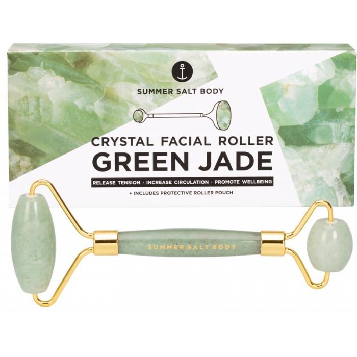 Crystal Facial Roller Green Jade