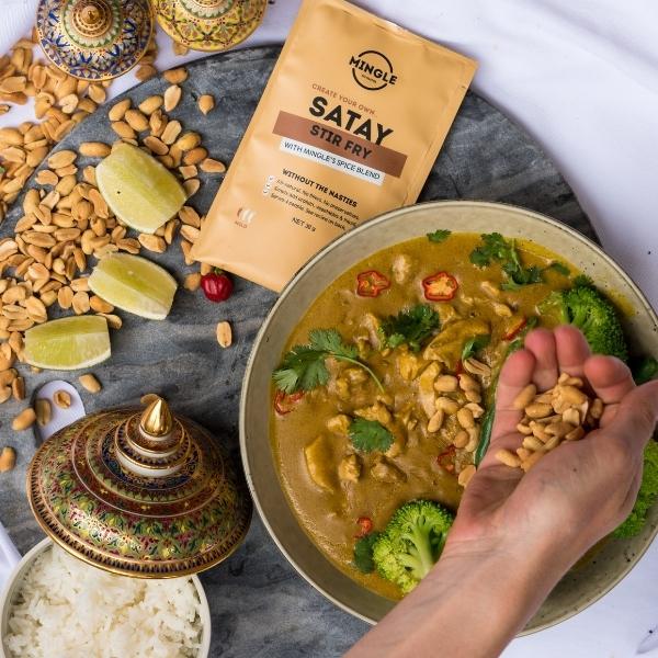 Mingle Seasoning Satay Stir Fry