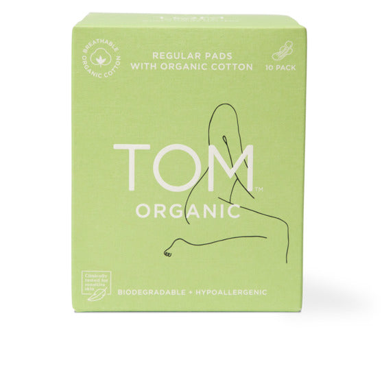 Tom Organic Pads Regular 10pk