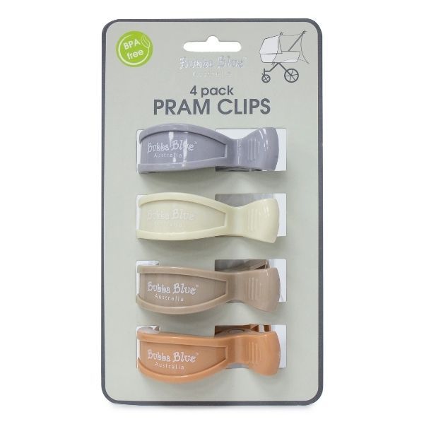 Pram Clips 4pk