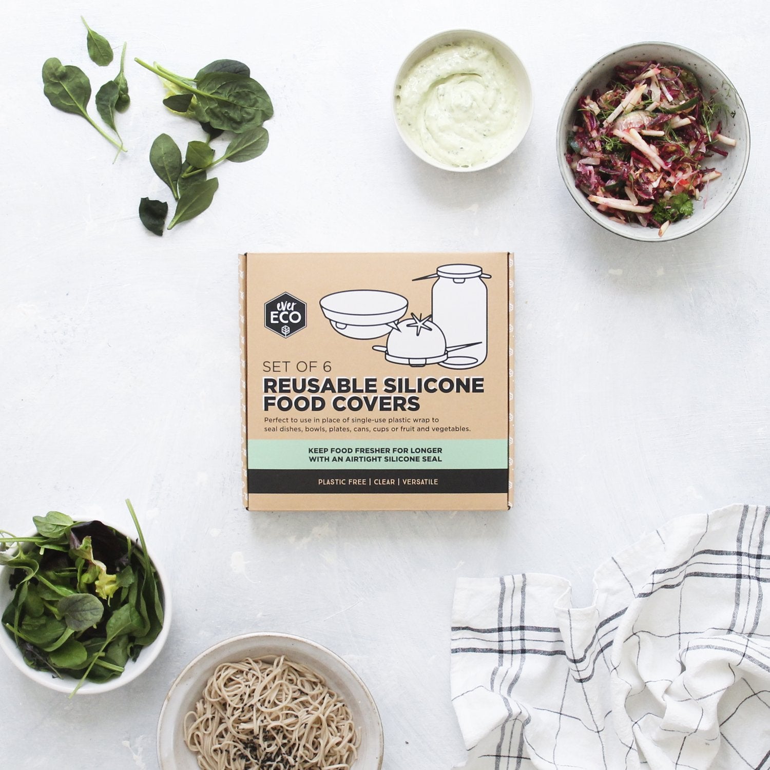 Reusable Silicone Food Covers