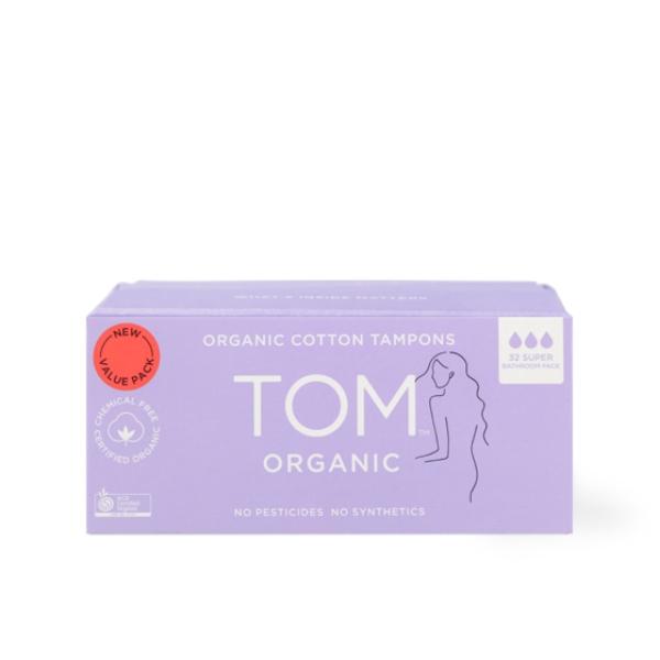 Tom Organic Tampons Super 32pk
